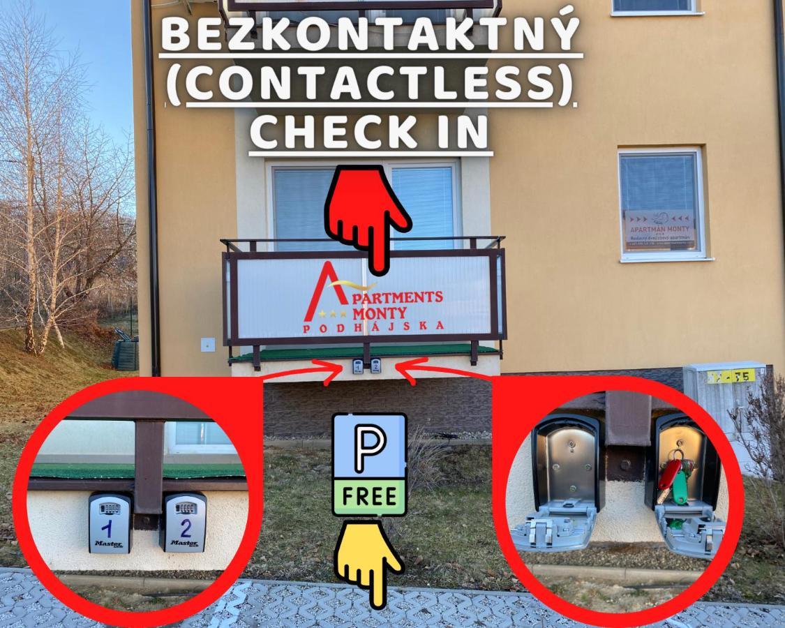 Apartments Monty Podhájska المظهر الخارجي الصورة